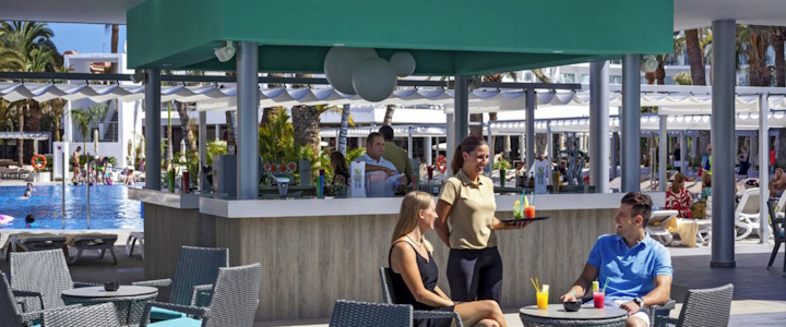Der Gastrobereich im Riu Papayas auf Gran Canaria steht für ein 24-Stunden-All-Inclusive-Erlebnis.